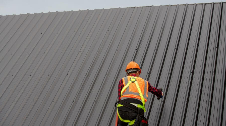 Professional metal roof installation services in Rosedale, WV